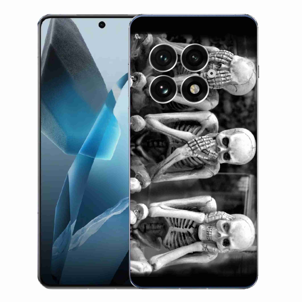Gélový kryt mmCase na One Plus 13 - kostlivci