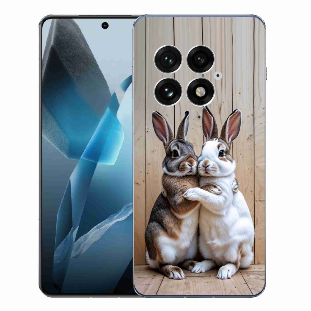 Gélový kryt mmCase na One Plus 13 - králičie pár