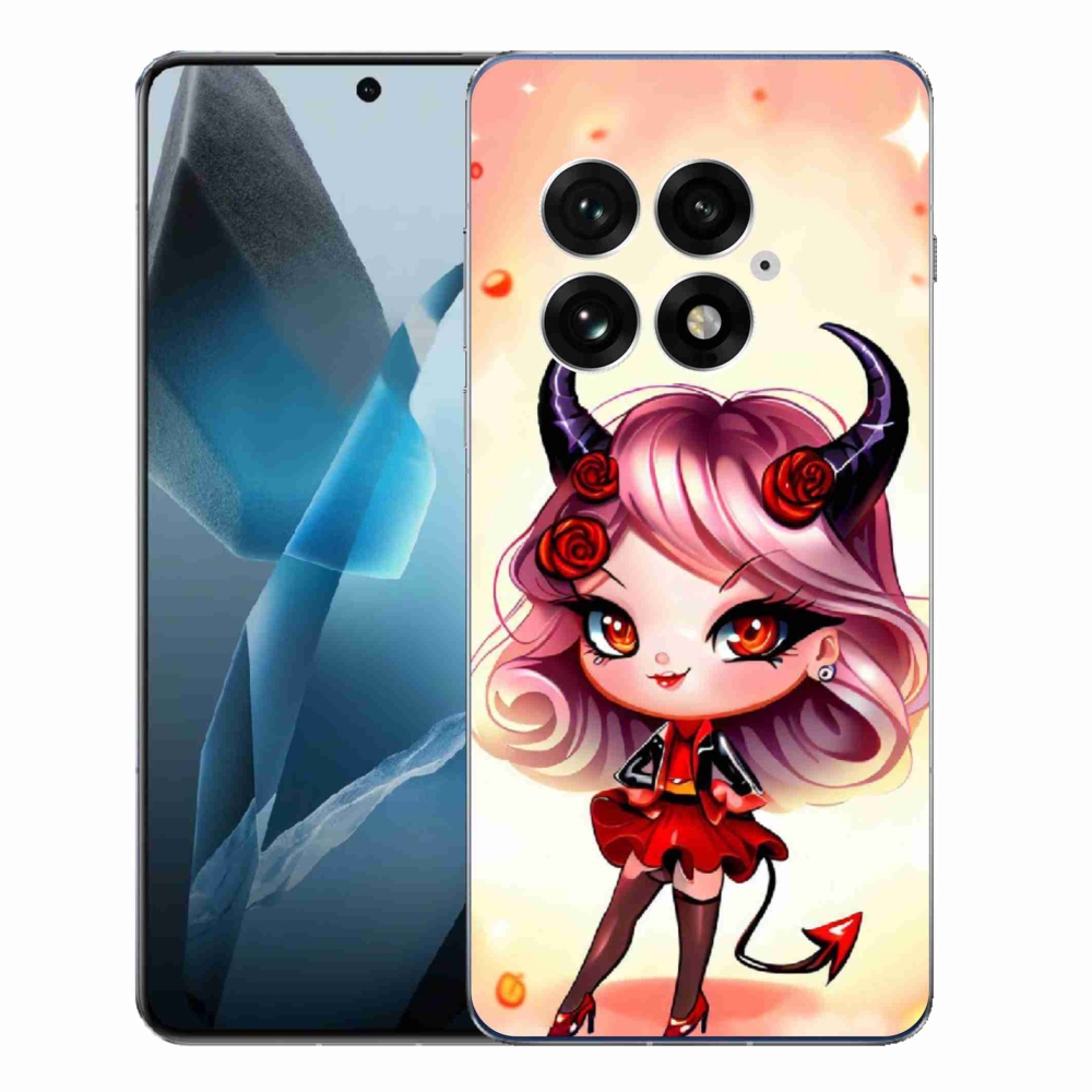 Gélový kryt mmCase na One Plus 13 - kreslená čertica