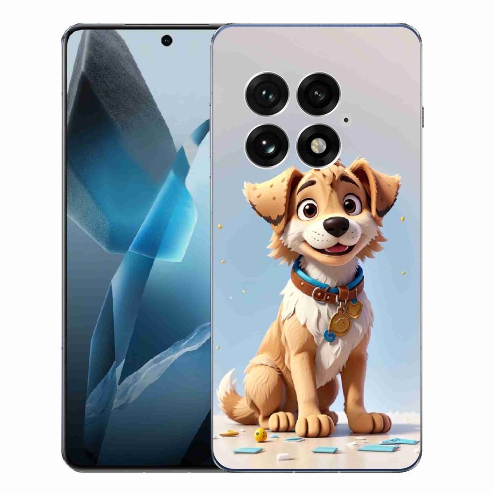Gélový kryt mmCase na One Plus 13 - kreslené šteňa