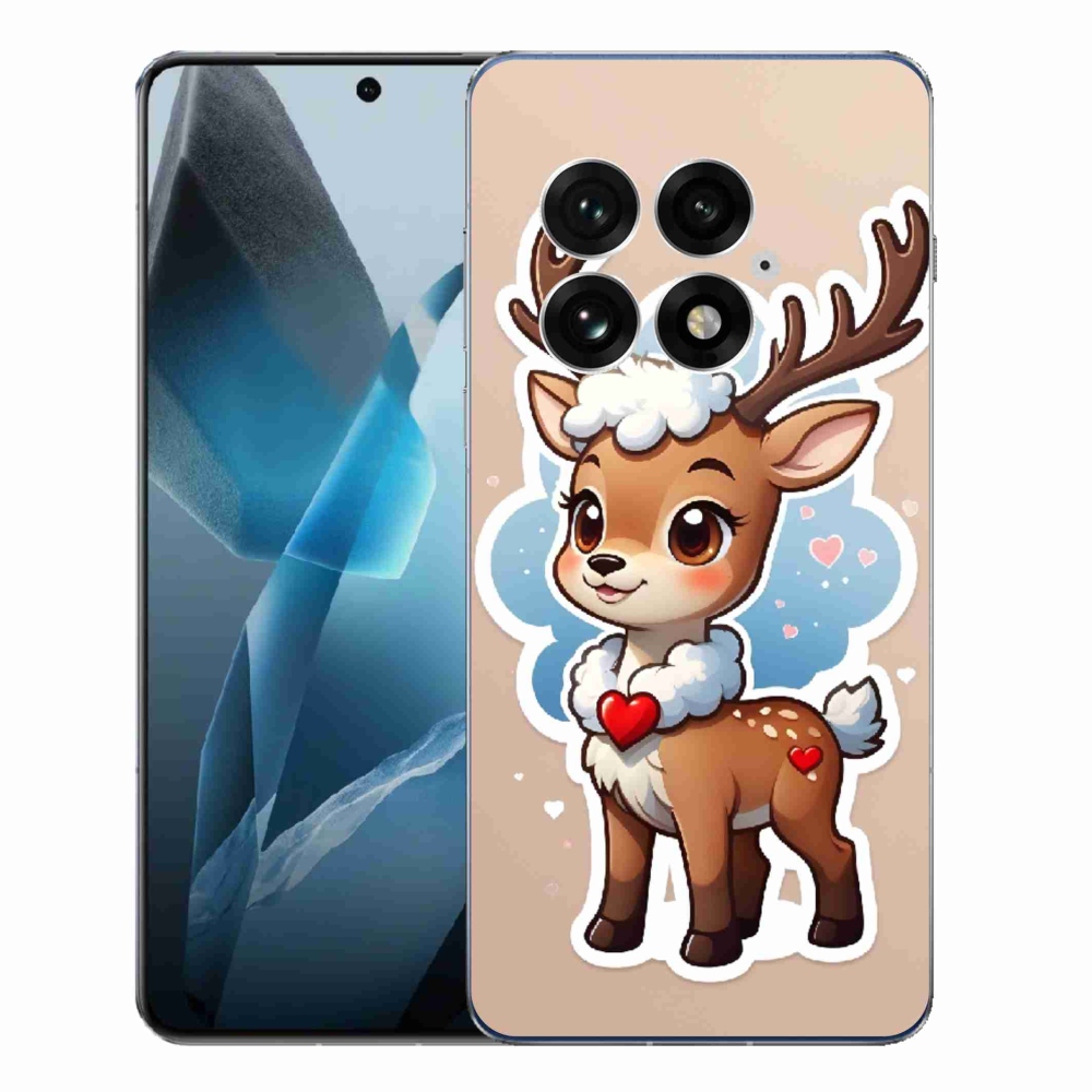 Gélový kryt mmCase na One Plus 13 - kreslený sob