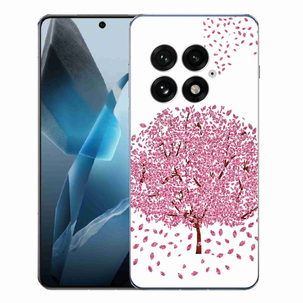 Gélový kryt mmCase na One Plus 13 - kreslený strom s listami