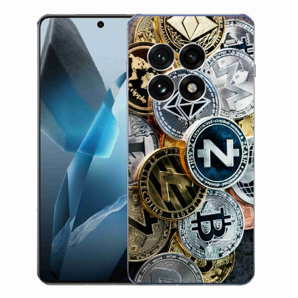Gélový kryt mmCase na One Plus 13 - kryptomeny