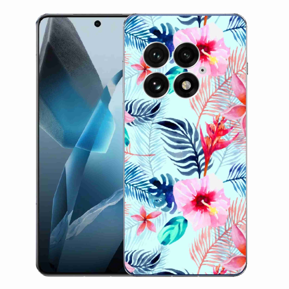 Gélový kryt mmCase na One Plus 13 - kvety