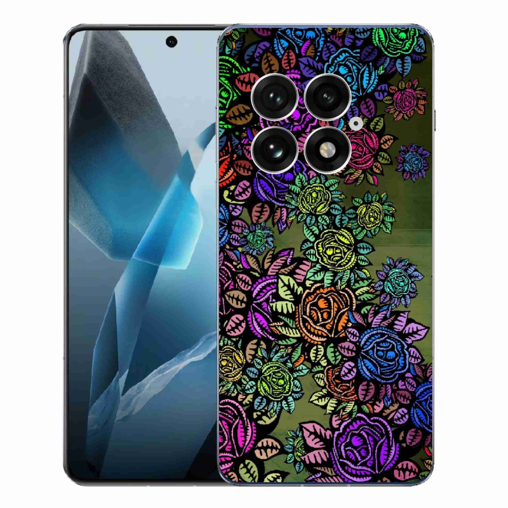 Gélový kryt mmCase na One Plus 13 - kvety 6