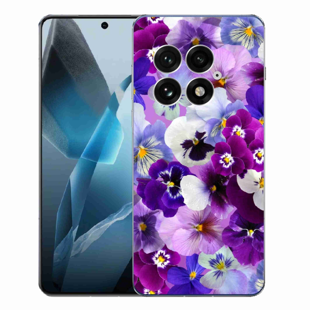 Gélový kryt mmCase na One Plus 13 - kvety 9