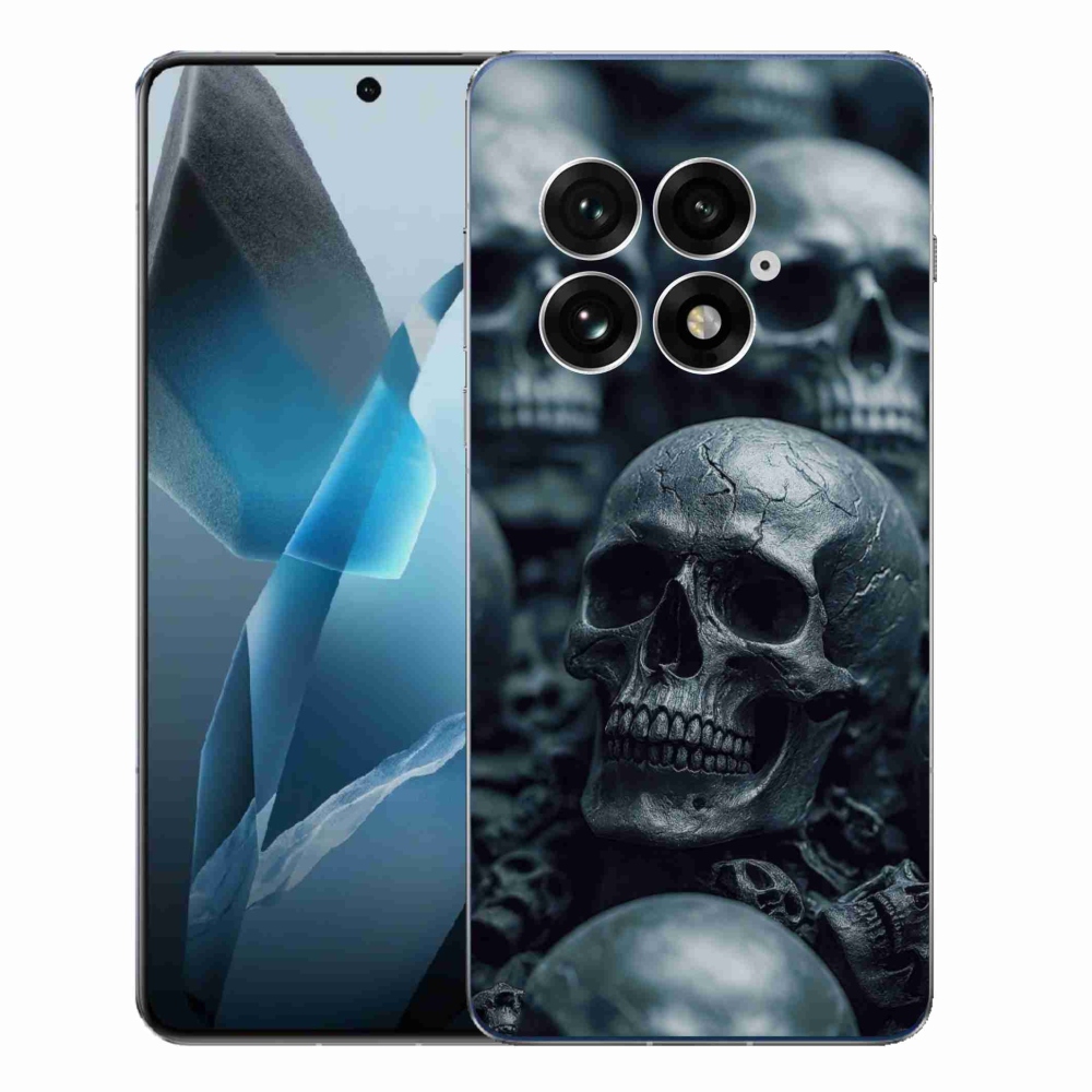 Gélový kryt mmCase na One Plus 13 - lebka 2