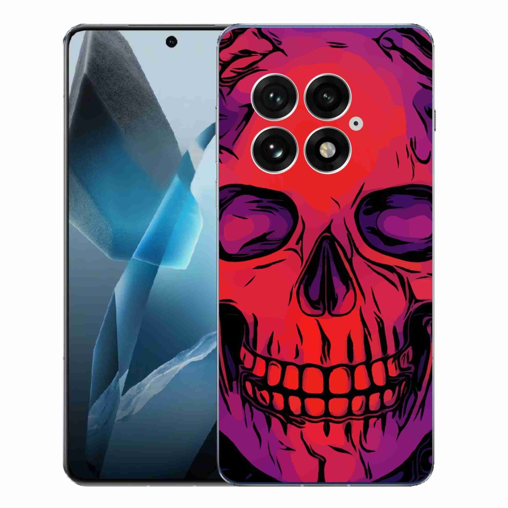 Gélový kryt mmCase na One Plus 13 - lebka
