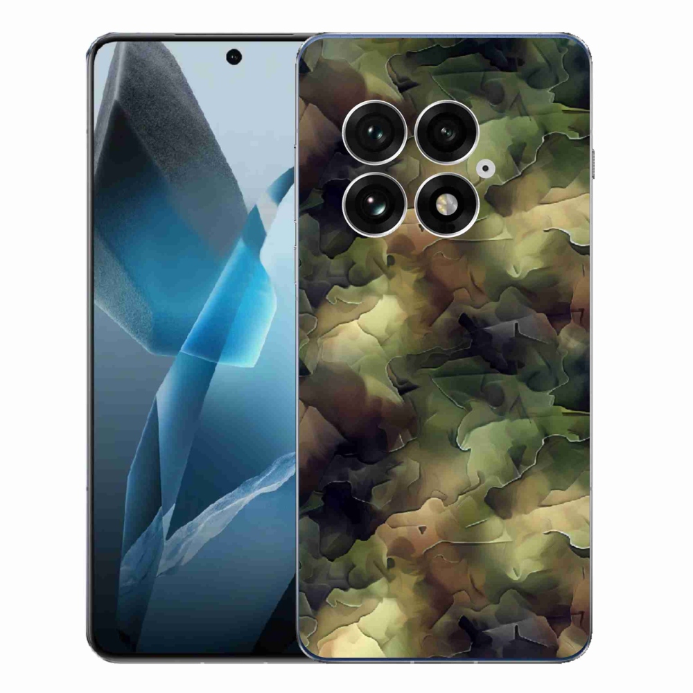 Gélový kryt mmCase na One Plus 13 - maskáčový vzor 10