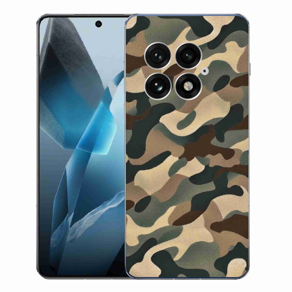 Gélový kryt mmCase na One Plus 13 - maskáčový vzor 11