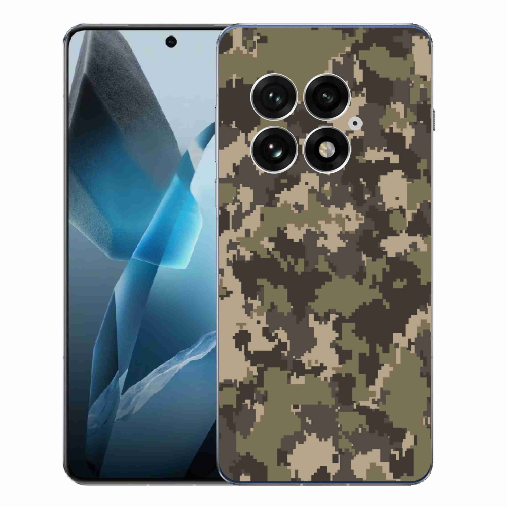 Gélový kryt mmCase na One Plus 13 - maskáčový vzor 12