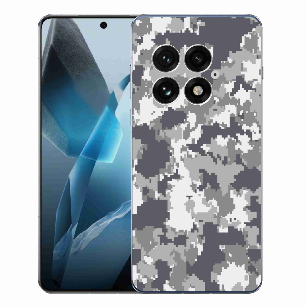 Gélový kryt mmCase na One Plus 13 - maskáčový vzor 2