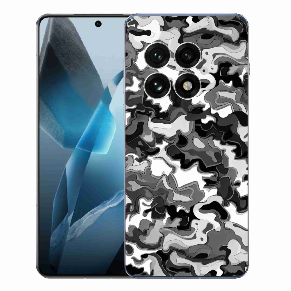 Gélový kryt mmCase na One Plus 13 - maskáčový vzor 3