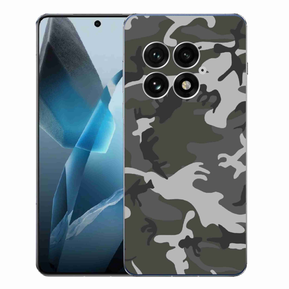 Gélový kryt mmCase na One Plus 13 - maskáčový vzor