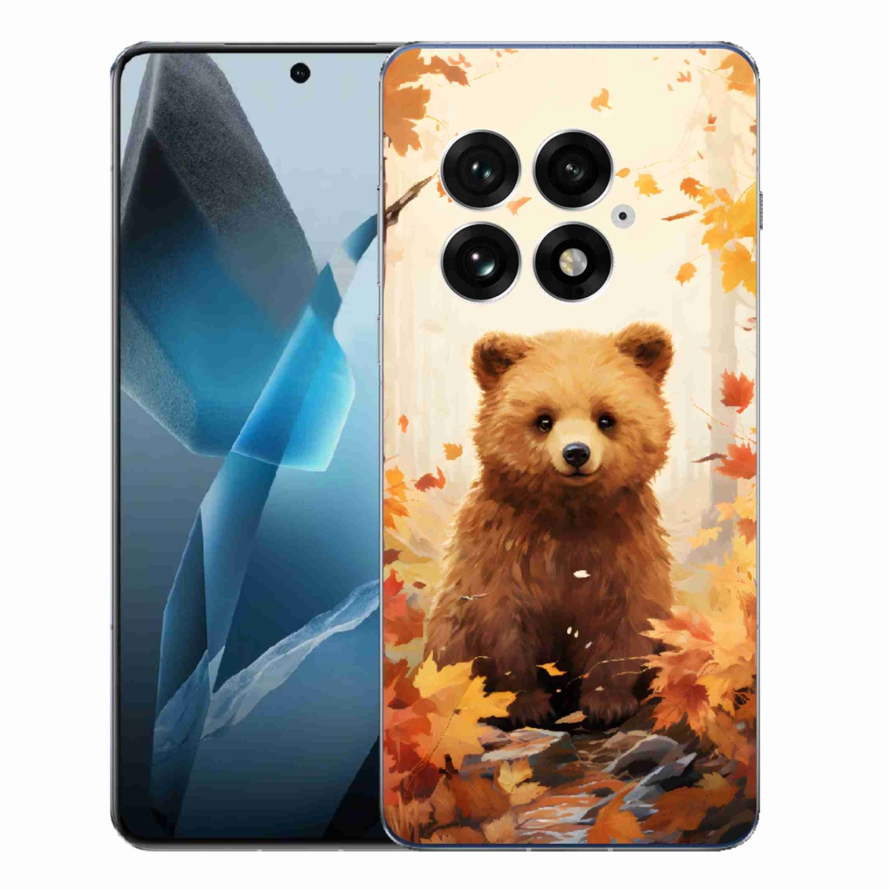 Gélový kryt mmCase na One Plus 13 - medveď v lese