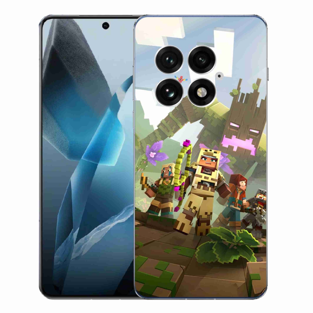 Gélový kryt mmCase na One Plus 13 - minecraft 1