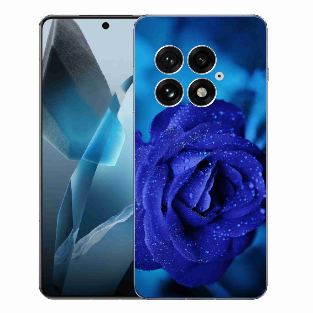 Gélový kryt mmCase na One Plus 13 - modrá ruža