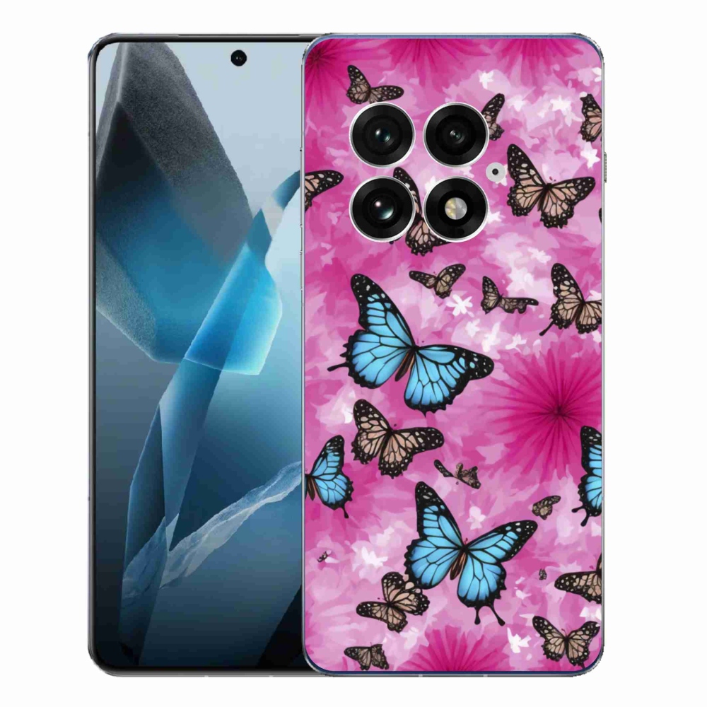 Gélový kryt mmCase na One Plus 13 - motýlia záhrada