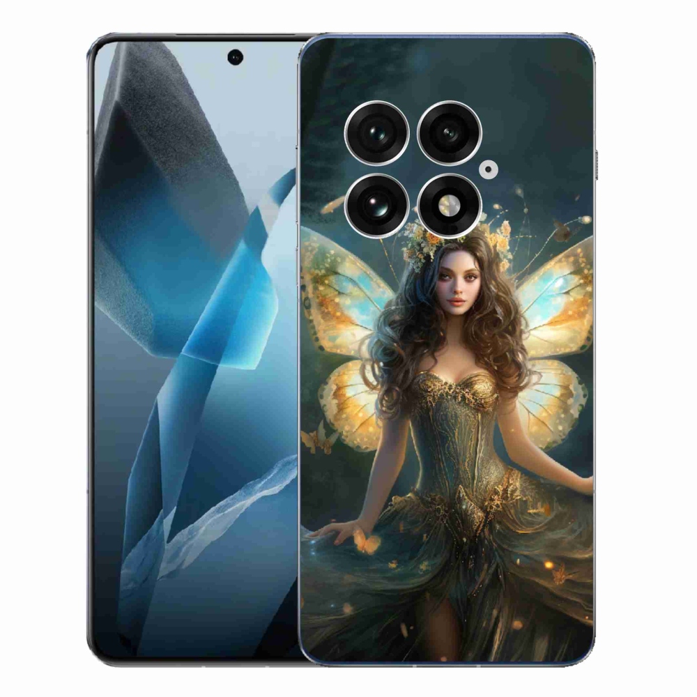 Gélový kryt mmCase na One Plus 13 - motýlia žena