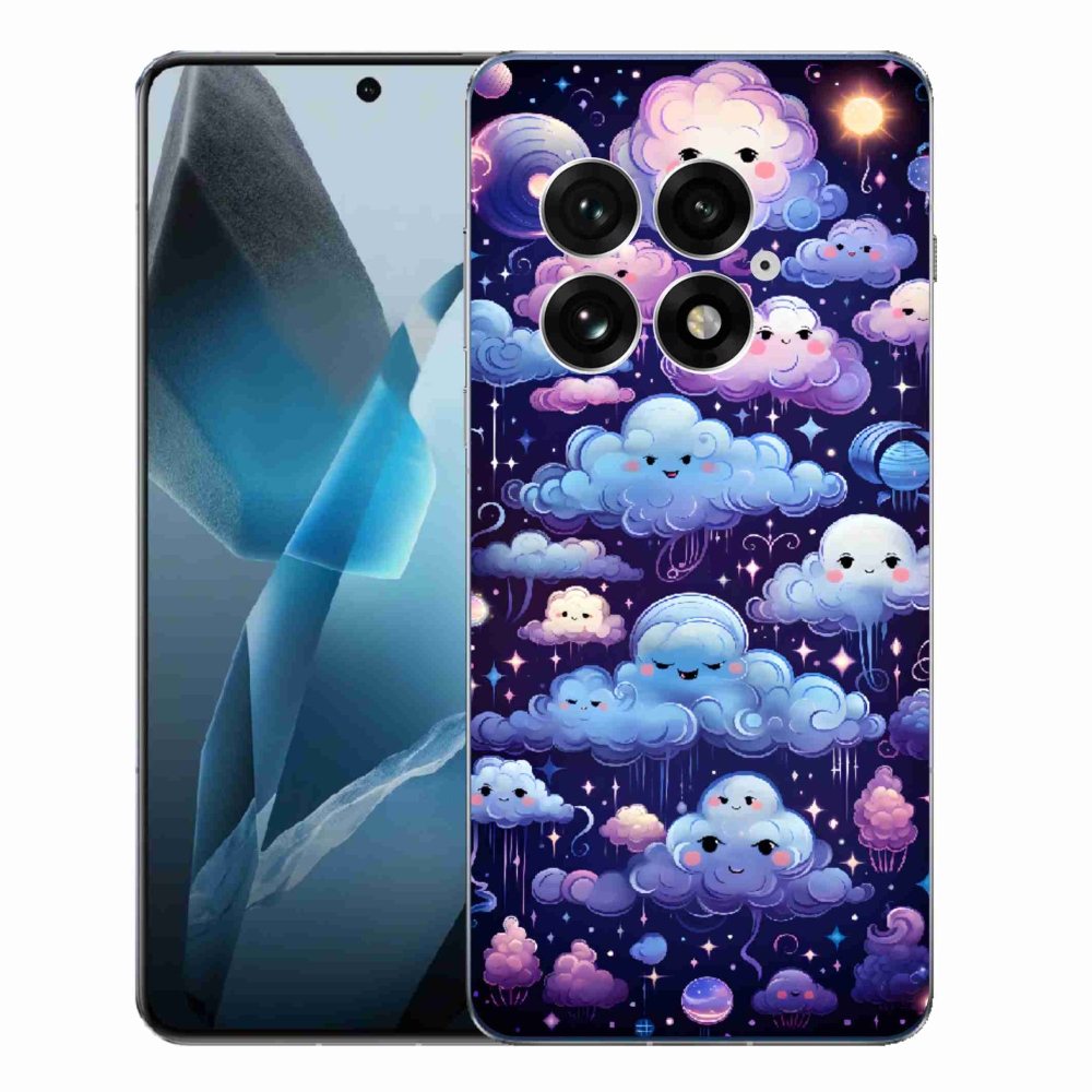 Gélový kryt mmCase na One Plus 13 - mráčiky