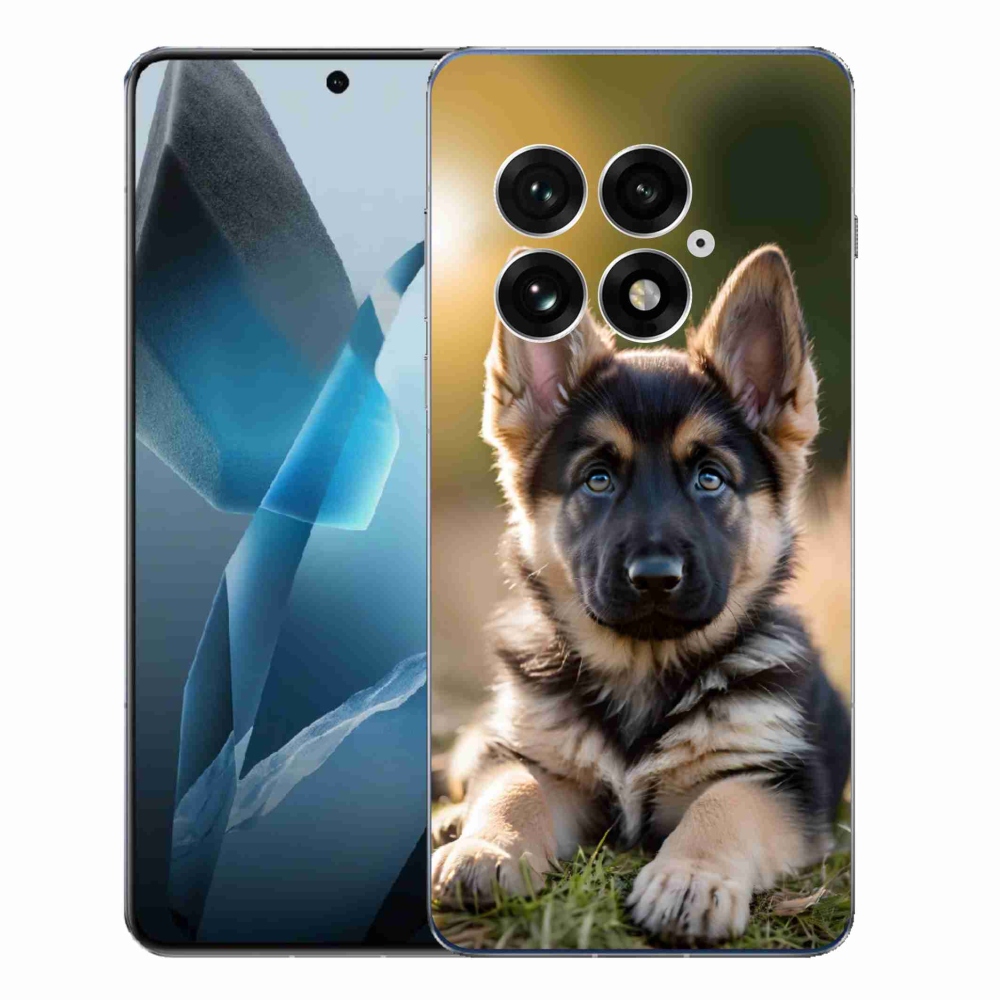 Gélový kryt mmCase na One Plus 13 - nemecký ovčiak v prírode