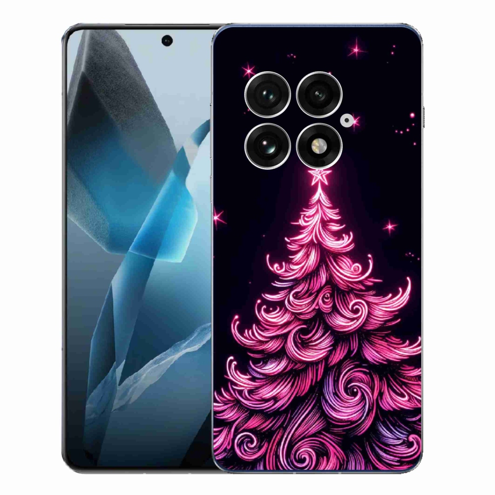 Gélový kryt mmCase na One Plus 13 - neónový vianočný stromček 2