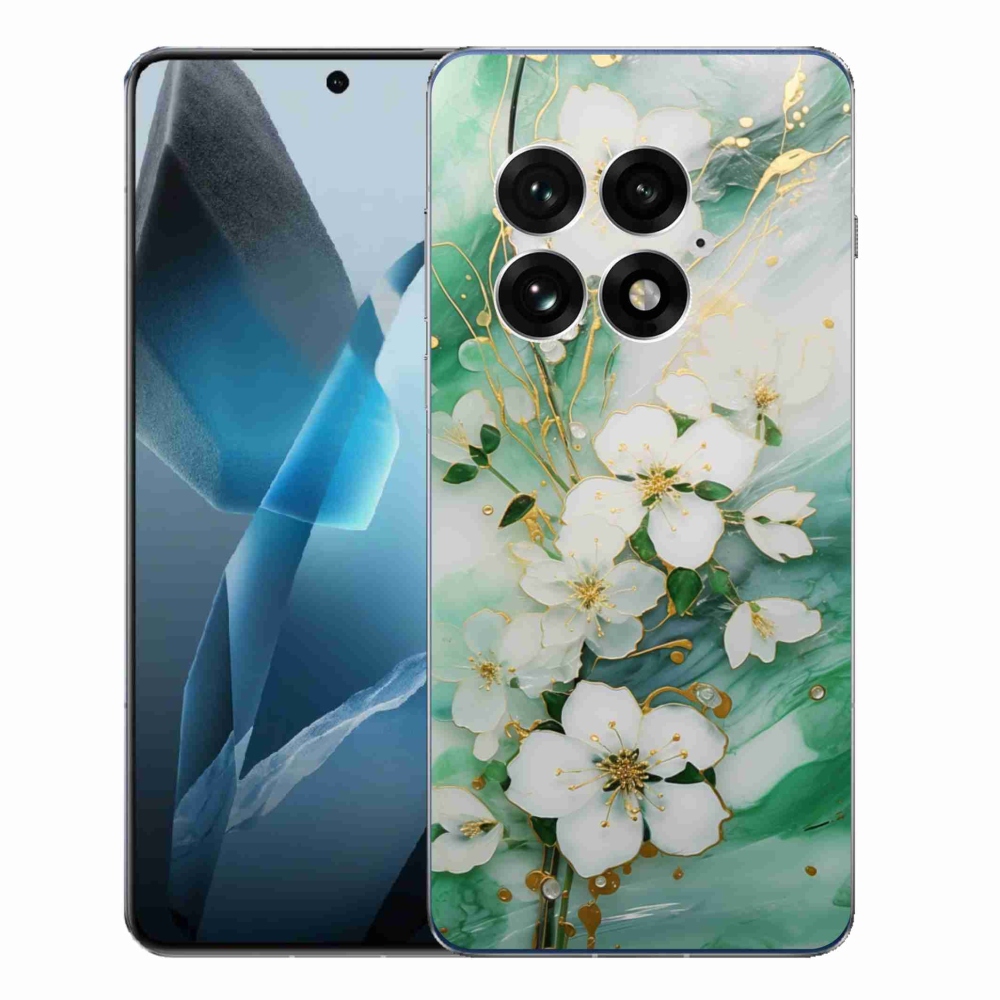 Gélový kryt mmCase na One Plus 13 - nežné kvety