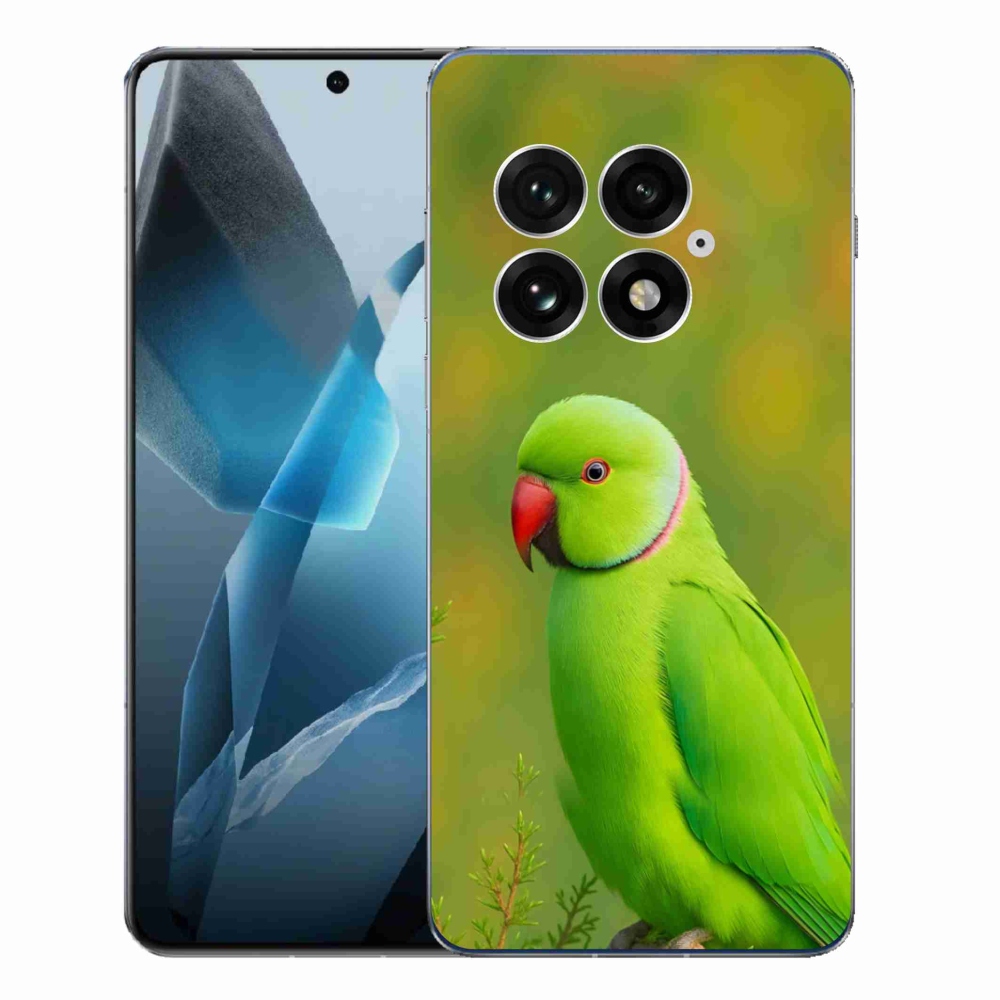 Gélový kryt mmCase na One Plus 13 - papagáj Alexandr 2