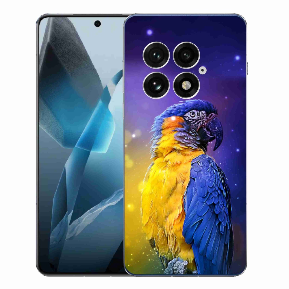 Gélový kryt mmCase na One Plus 13 - papagáj ara 1
