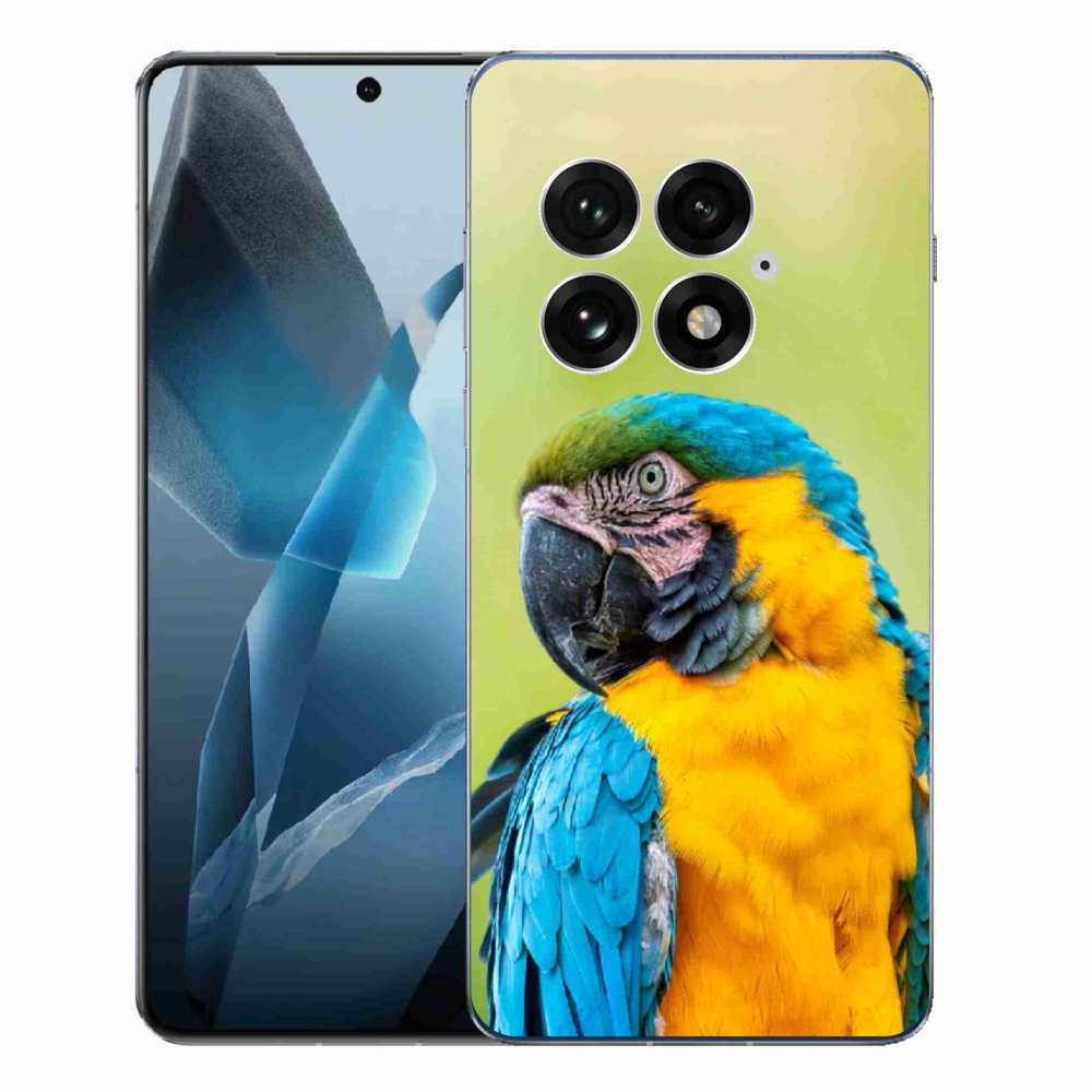 Gélový kryt mmCase na One Plus 13 - papagáj ara 2