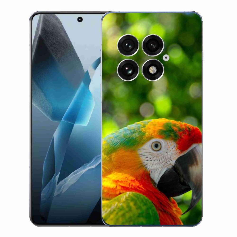 Gélový kryt mmCase na One Plus 13 - papagáj ara 3