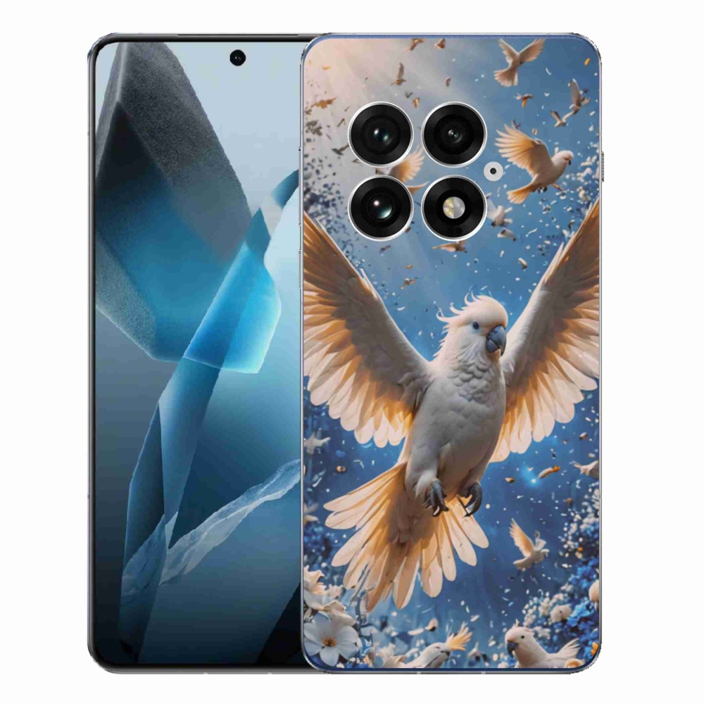 Gélový kryt mmCase na One Plus 13 - papagáj kakadu