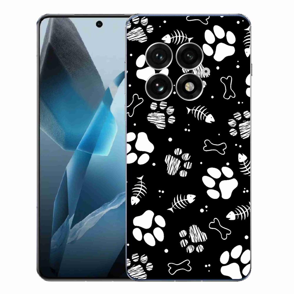 Gélový kryt mmCase na One Plus 13 - psie labky