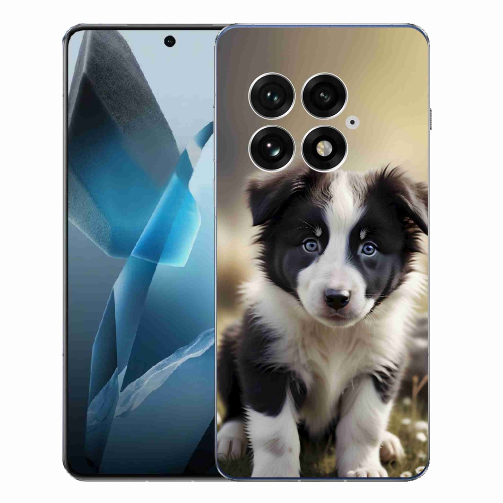 Gélový kryt mmCase na One Plus 13 - roztomilá border kólia