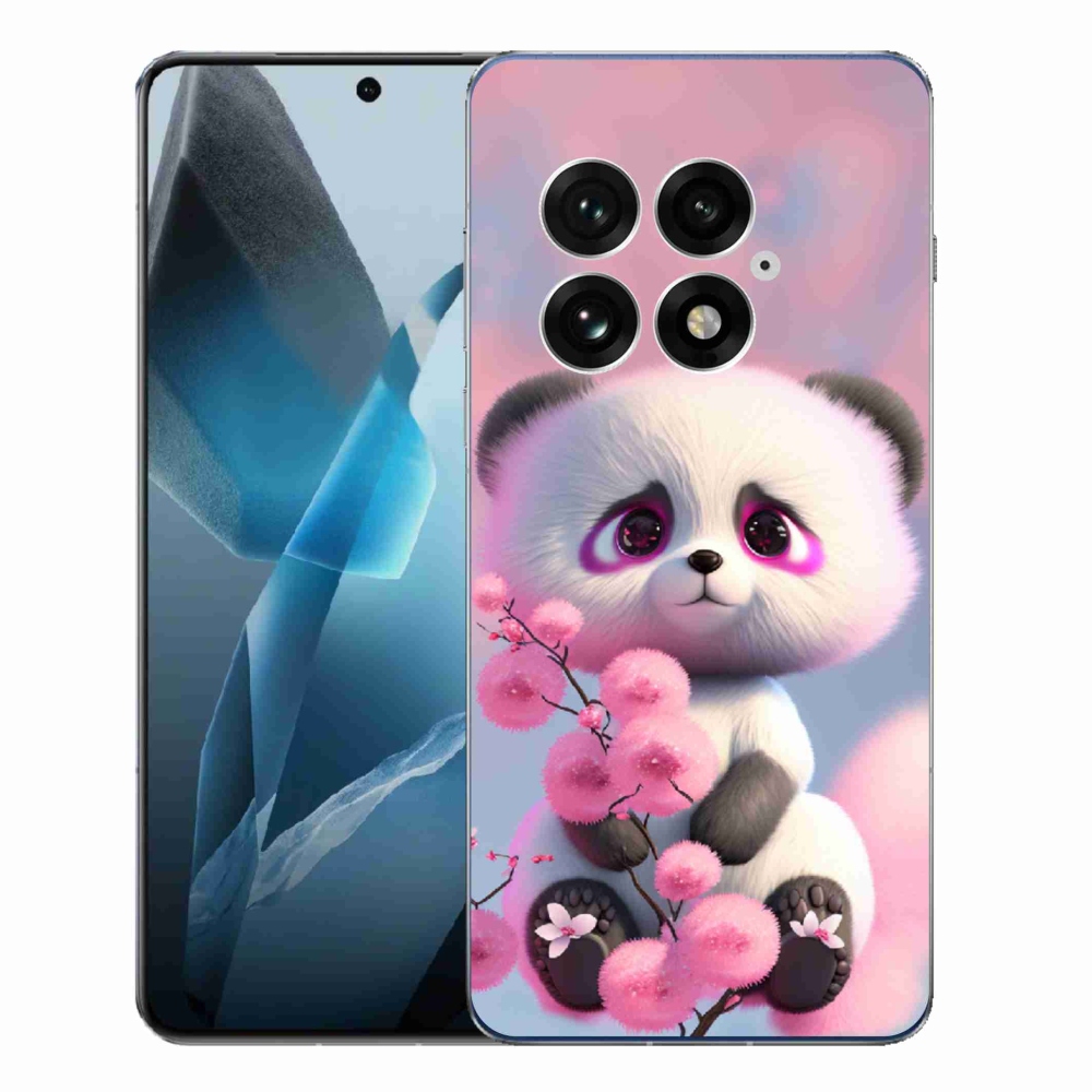 Gélový kryt mmCase na One Plus 13 - roztomilá panda 1