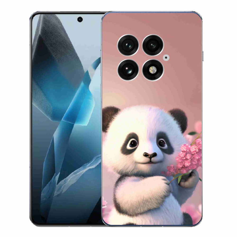 Gélový kryt mmCase na One Plus 13 - roztomilá panda