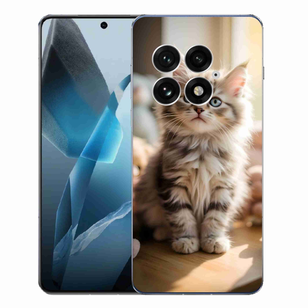 Gélový kryt mmCase na One Plus 13 - roztomilé mačiatko 10
