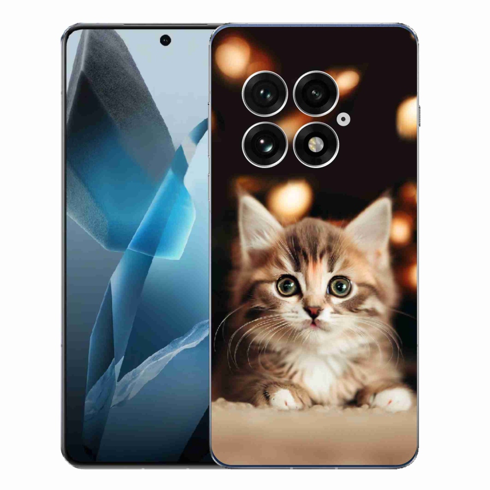 Gélový kryt mmCase na One Plus 13 - roztomilé mačiatko 2