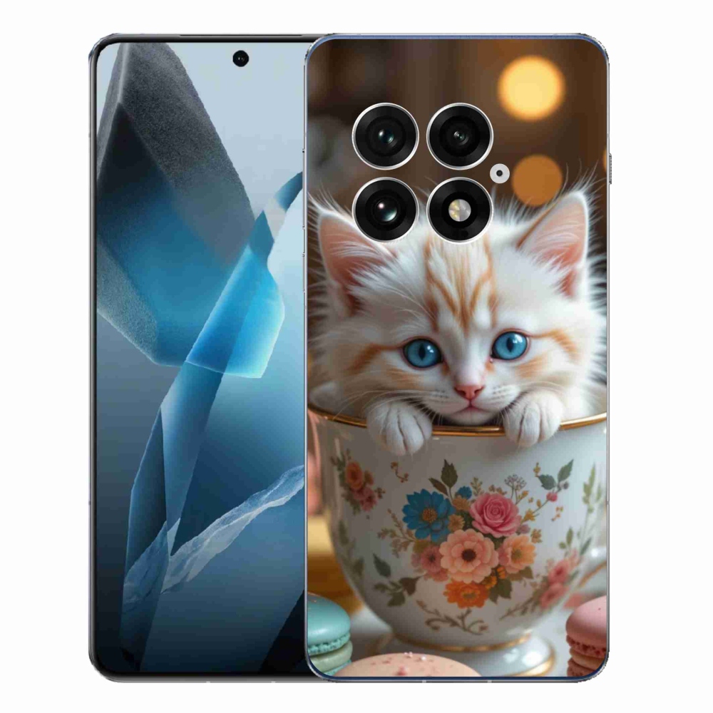 Gélový kryt mmCase na One Plus 13 - roztomilé mačiatko 6