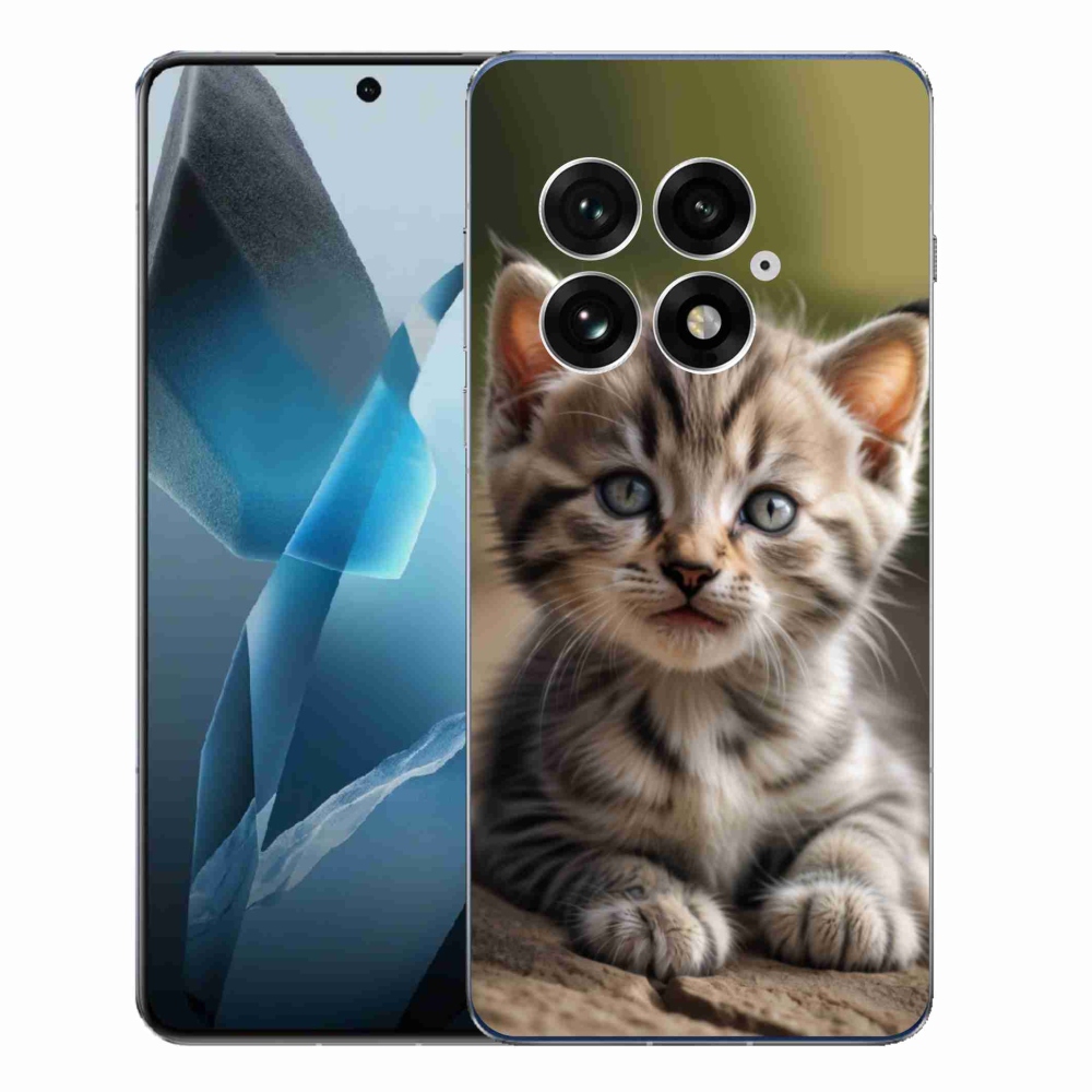 Gélový kryt mmCase na One Plus 13 - roztomilé mačiatko 9