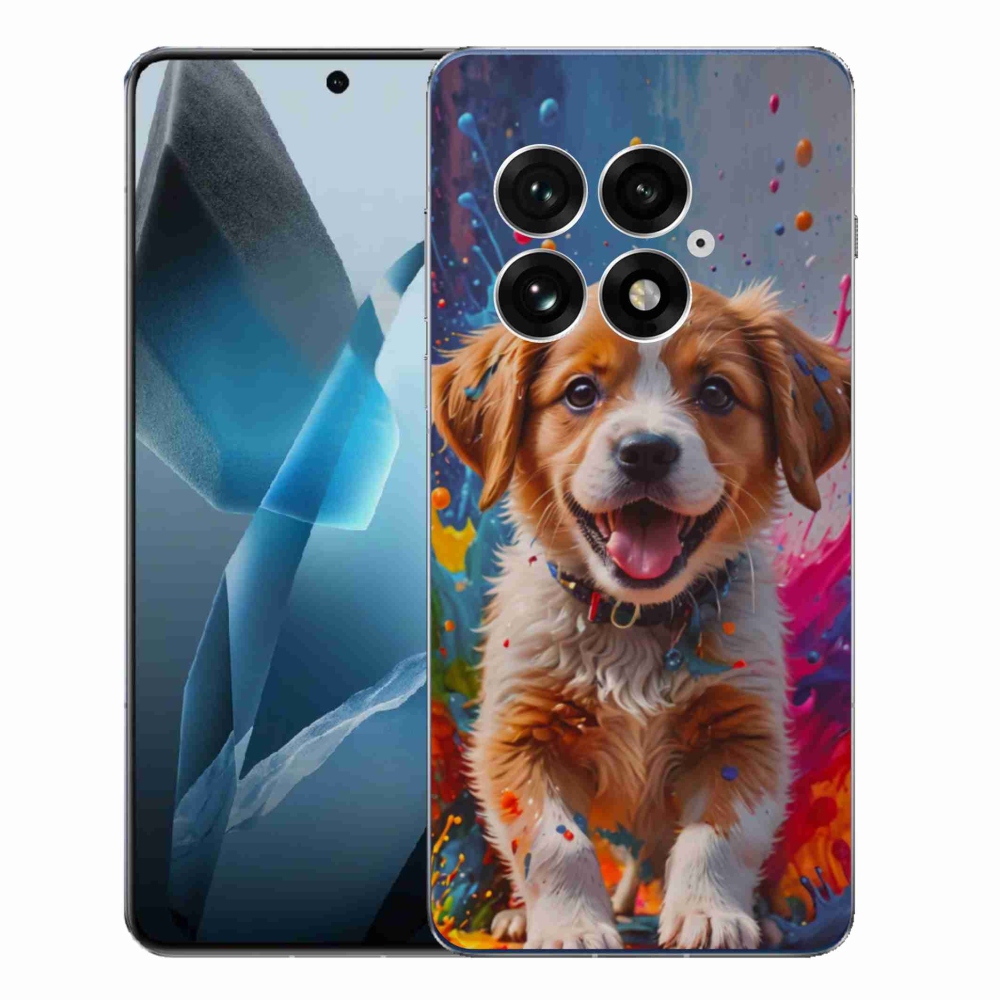 Gélový kryt mmCase na One Plus 13 - roztomilé šteňa 3