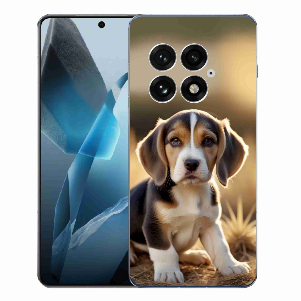 Gélový kryt mmCase na One Plus 13 - roztomilý bígl