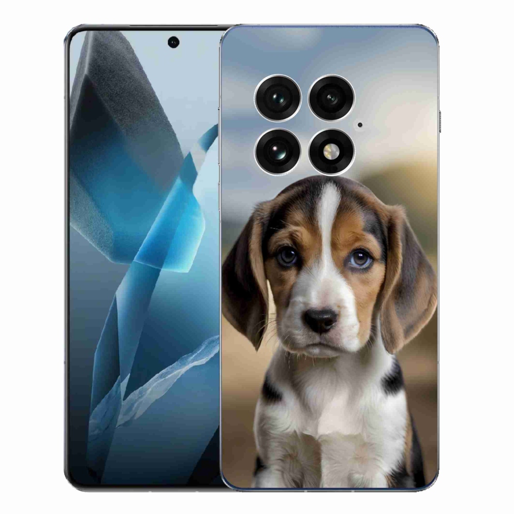 Gélový kryt mmCase na One Plus 13 - roztomilý bígl