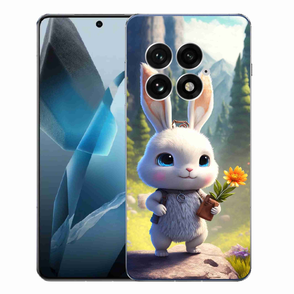 Gélový kryt mmCase na One Plus 13 - roztomilý zajačik