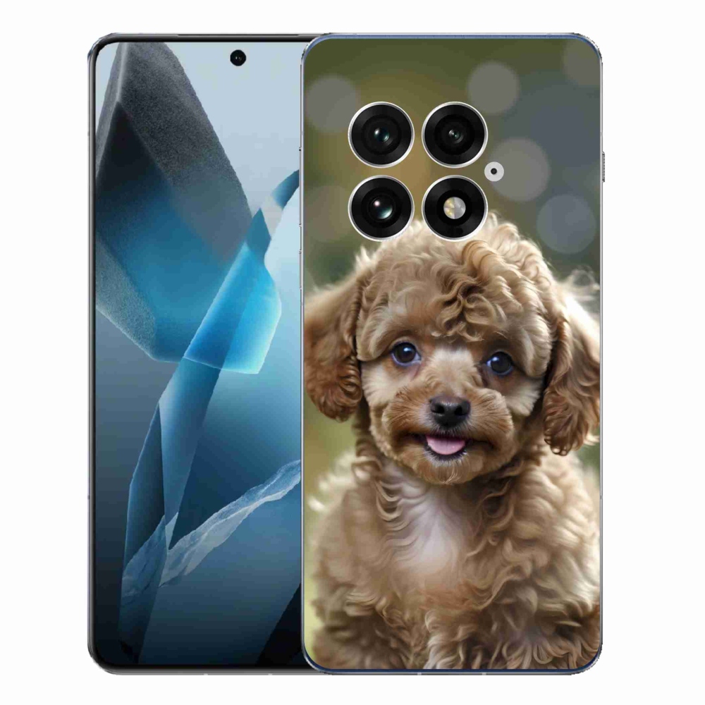 Gélový kryt mmCase na One Plus 13 - roztomilý pudel
