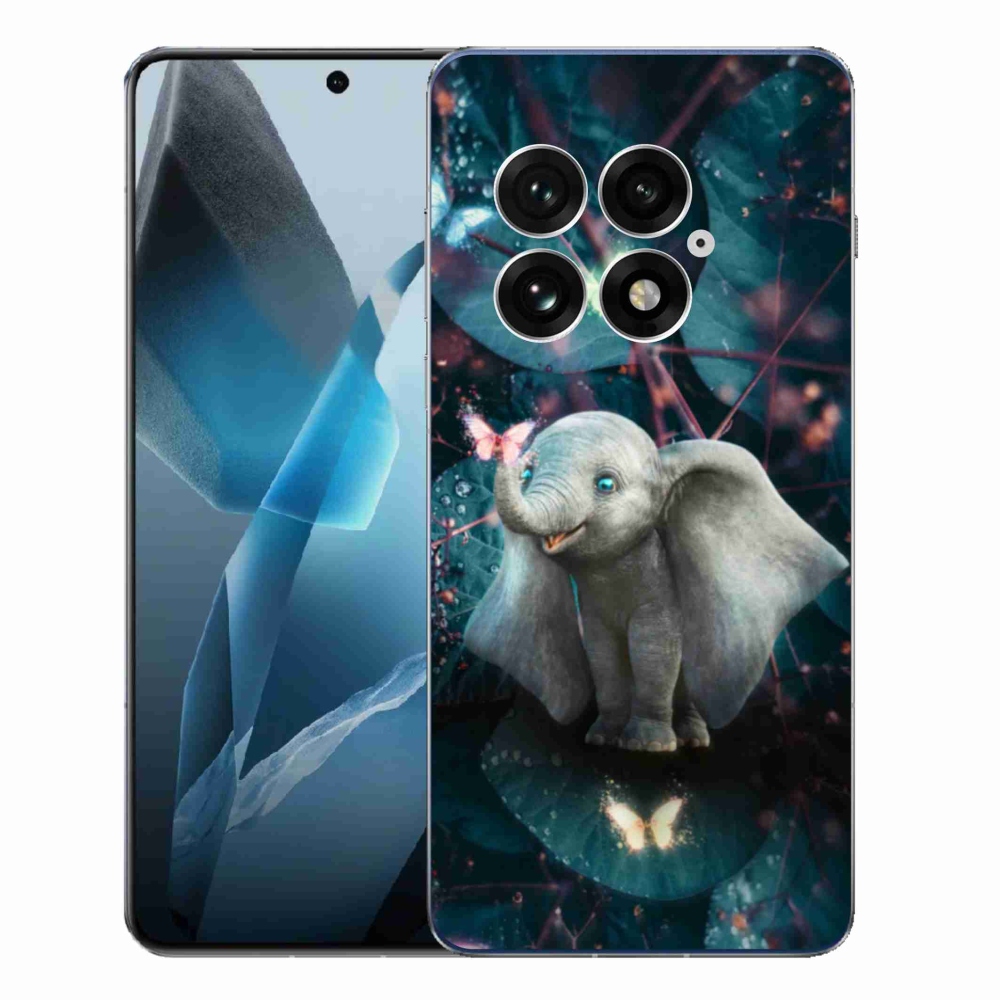 Gélový kryt mmCase na One Plus 13 - roztomilý slon