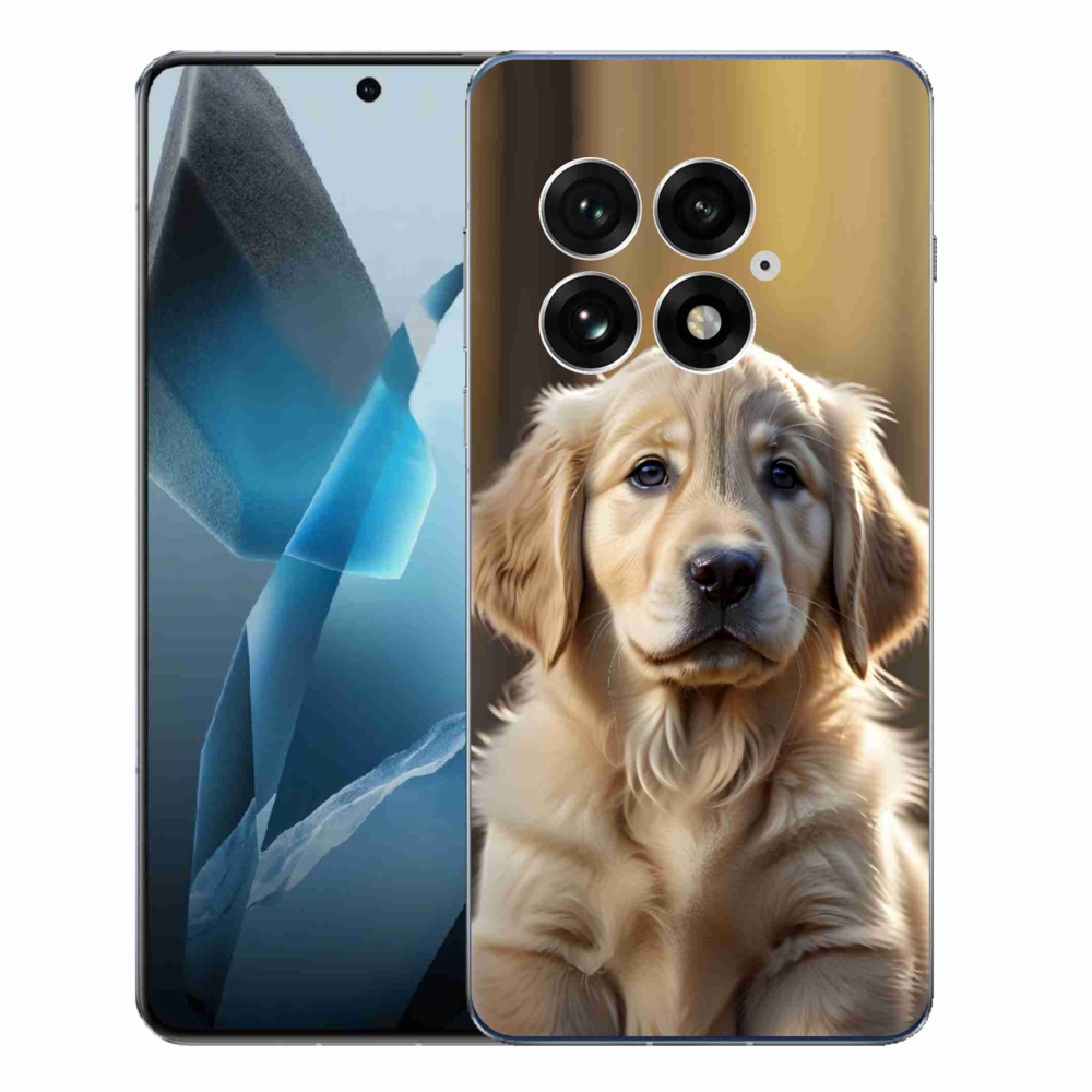 Gélový kryt mmCase na One Plus 13 - roztomilý zlatý retriever