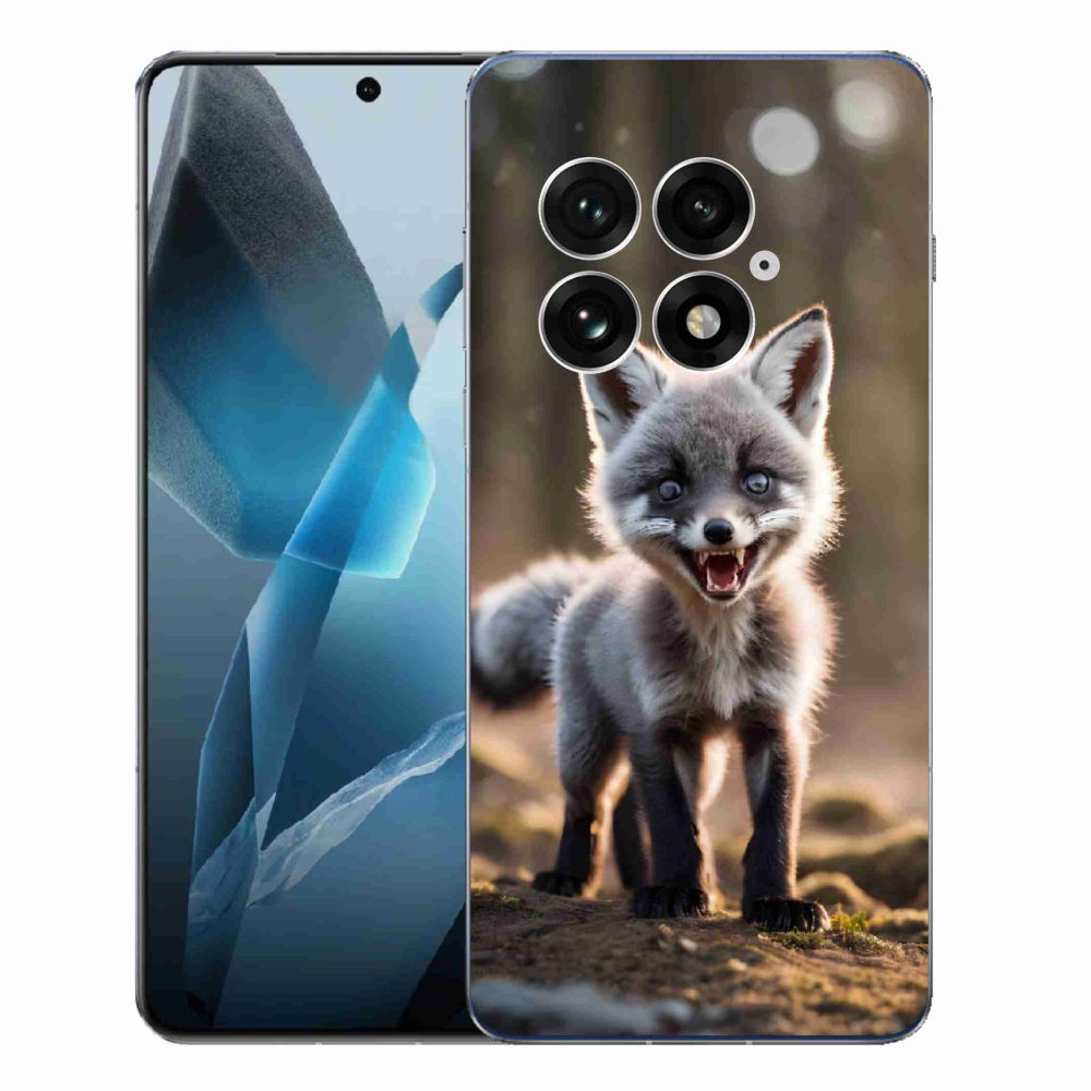 Gélový kryt mmCase na One Plus 13 - rozzúrená líška