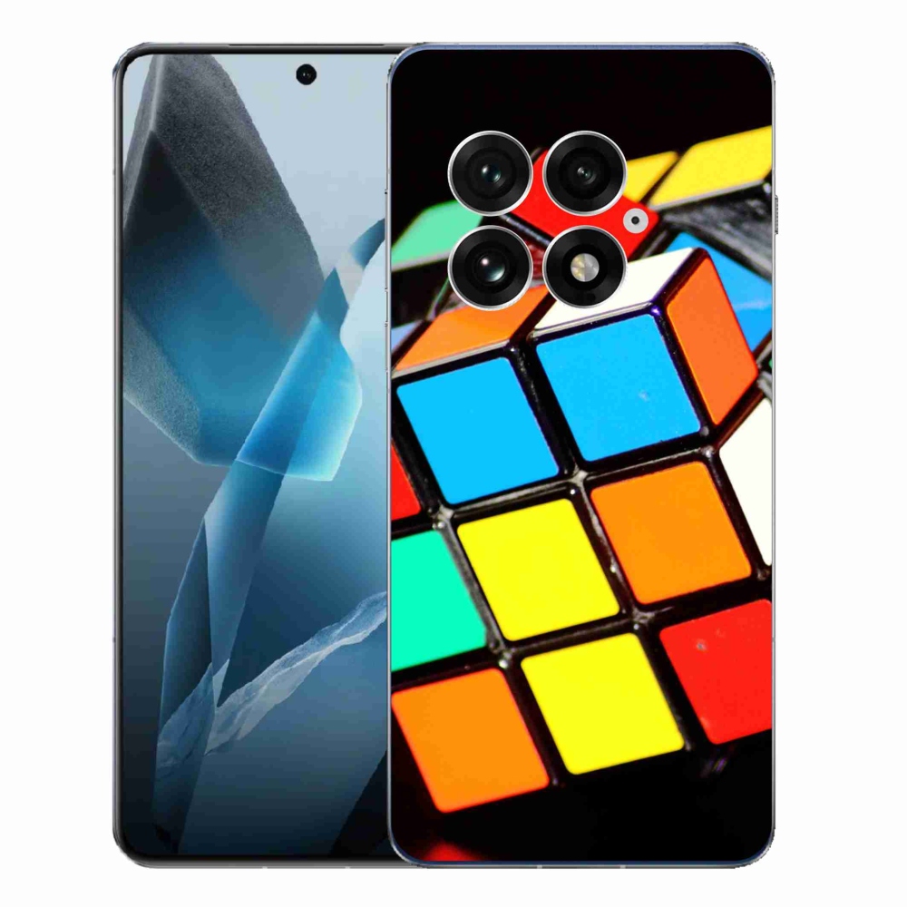 Gélový kryt mmCase na One Plus 13 - rubikova kocka
