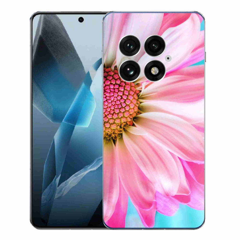 Gélový kryt mmCase na One Plus 13 - ružová kvetina